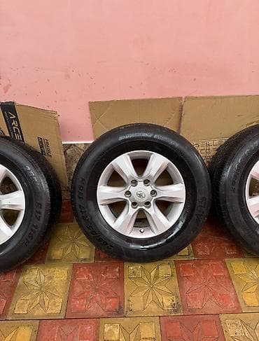 disk ve tekerler type 1: İşlənmiş Disk təkər Toyota 265 / 65 / R 17, 6 Boltlu — 3