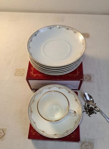 Nəlbəkilər, 6 ədədli dəst, rəng - Ağ, Farfor, Türkiyə lalafo.az -da Nəlbəkilər, 6 ədədli dəst, rəng - Ağ, Farfor, Türkiyə