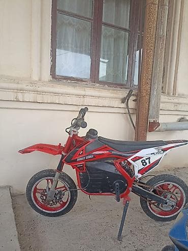 usag paltari: Uşaq elektrik mini motosikleti – “Dirt Bike” stili - Rəng — 3