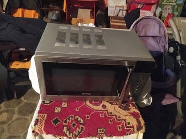 öztürkler soba: Mikrodalğalı soba Gorenje, Ayrıca dayanan, Mikrodalğalar ilə, rəng - Gümüşü — 2