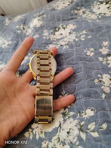 en ucuz saat: Qızılı rəngli kişi qol saatı - Korpus: metal, qızılı tonlu parlaq — 2