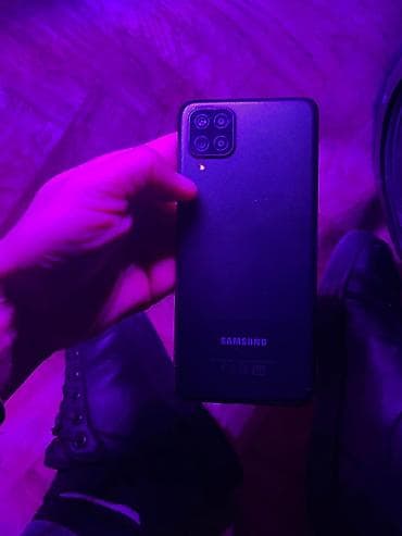qazli su aparati: Samsung Galaxy A12, 32 GB, rəng - Qara, Barmaq izi — 2