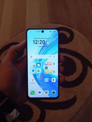 android telefonlar: Honor X7b, 128 GB, rəng - Qara, Face ID — 3