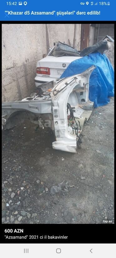 Iran Khodro SAMAND 2021 il, İşlənmiş