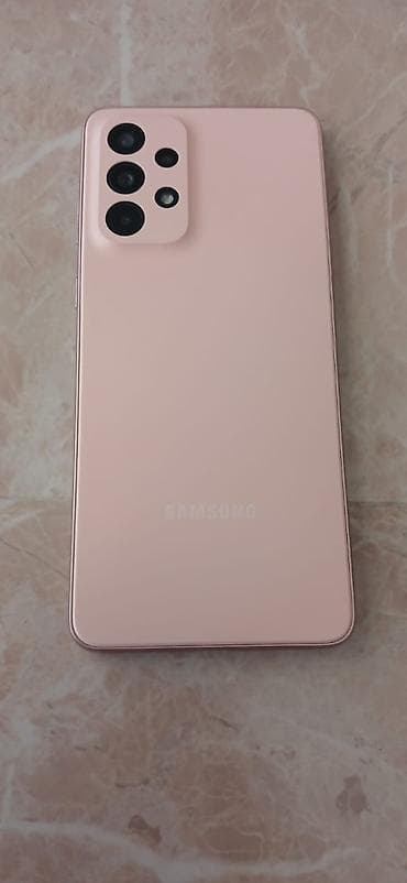 galaxy a54: Samsung Galaxy A33 5G, rəng - Çəhrayı, Barmaq izi — 4