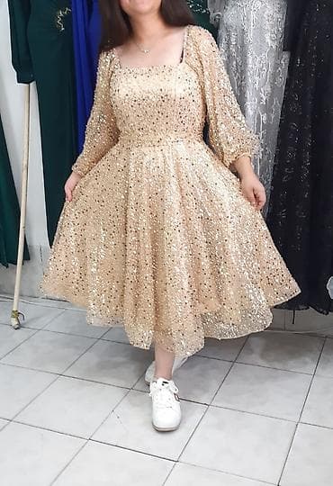 Женская одежда: Qadın axşam və ziyafət geyimləri kolleksiyası - Leopard naxışlı uzun — 7