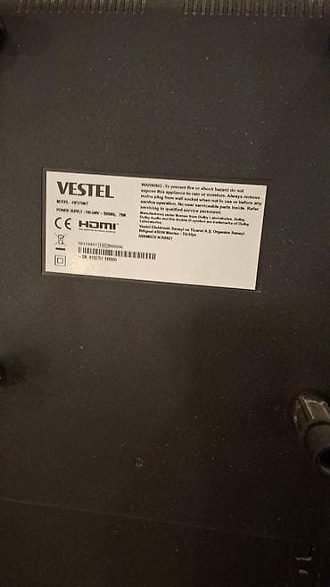 smart android box: VESTEL 43DT600T LED televizor - Ekran diaqonalı: 43 düym - Model — 2