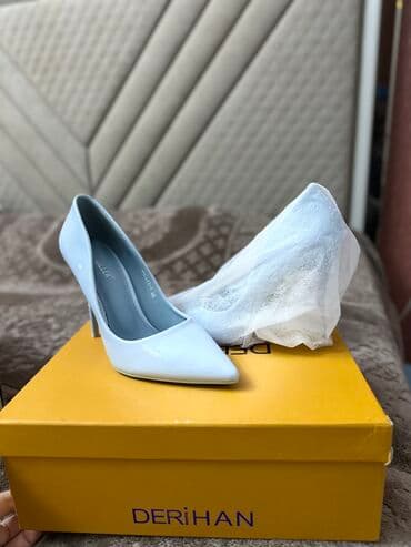 qenimet parfum qiymeti: Tuflilər, Ölçü: 38, rəng - Göy, Yeni — 2