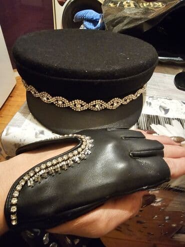 vuqar huseynov azerbaycan dili pdf: Qadın üçün yarımbarmaq dəri əlcək – bəzəkli - Rəng: qara - Model — 2