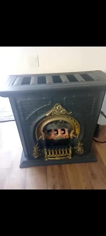 Kamin Peçi, yanacaq - Qaz