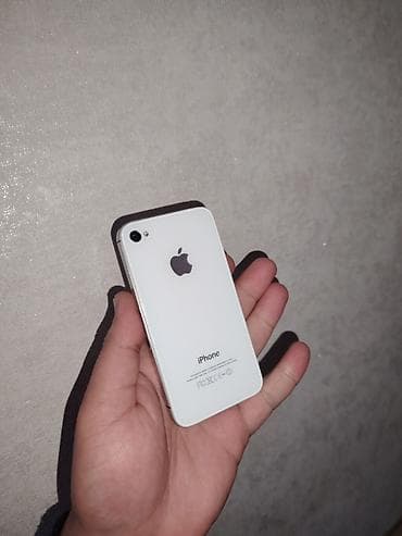 iphone 4 qiyməti: IPhone 4, Ağ — 4