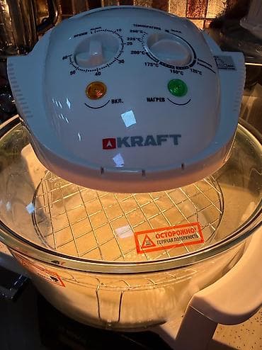 firin pizza: Kraft, airfryer Yenidir, 2 defe ishlenilib Pizza, keks, toyuq — 7