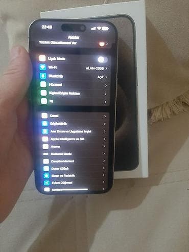 iphone 15 barter: IPhone 15 Pro, 512 GB, Natural Titanium, Face ID — 1