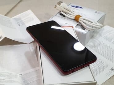 Kasalar: Samsung Galaxy A01, 16 GB, rəng - Qırmızı, Zəmanət, Düyməli, Sensor — 6