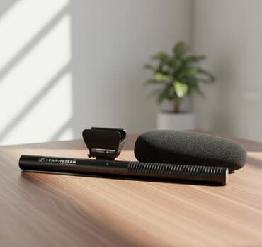 Sennheiser MKE 600 – Peşəkar Shotgun Mikrofonu Mikrofon yaxşı