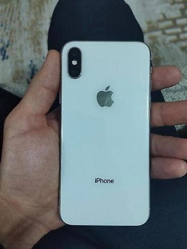 IPhone X, 64 GB, Ağ, Face ID