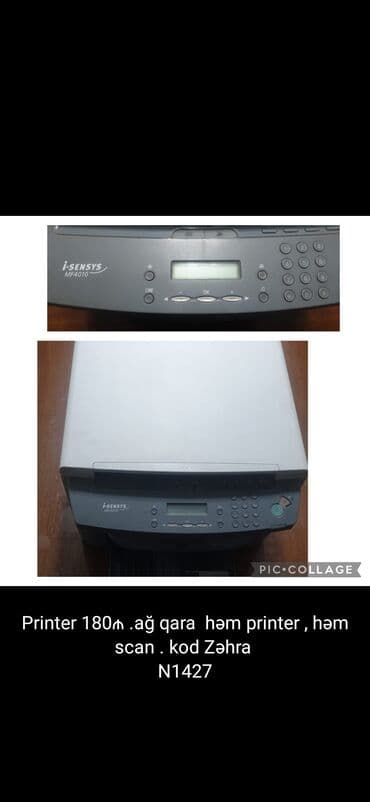 notebook alisi: Printer Serekopya aparatlari qiymet ve melumat sekillerde qeyd olunub — 7