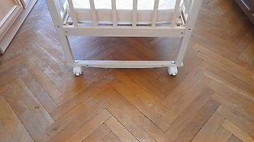 Oğlan və qız üçün, İşlənmiş, Dördbucaq, Beşik, Dəstsiz, Matras ilə, Yellənmə mexanizmsiz