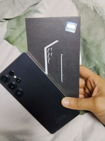 samsung galaxy note 20 ultra: Samsung S25 Ultra, 256 GB, rəng - Boz, İki sim kartlı — 5