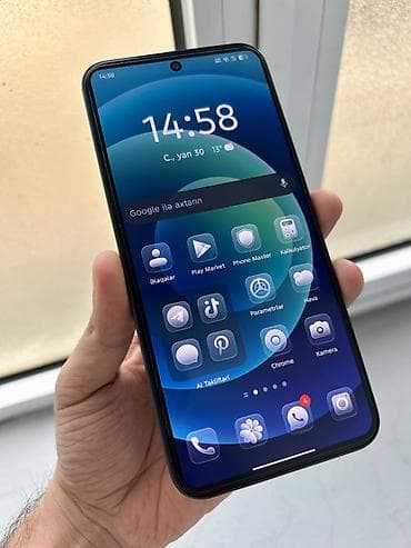 uguz telefon: Infinix Hot 60 Pro, 256 GB, rəng - Qara, Sensor — 4