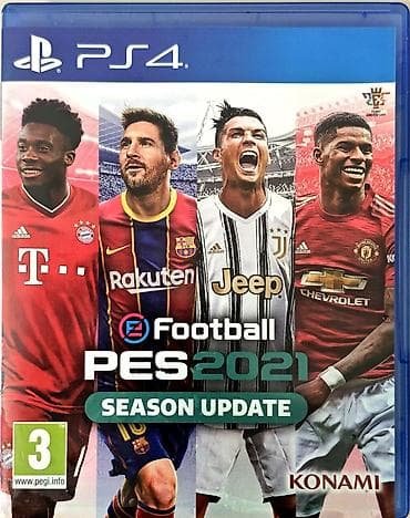 gta sa dvd: PS4 üçün eFootball PES 2021 Season Update disk versiyası - Platforma — 1