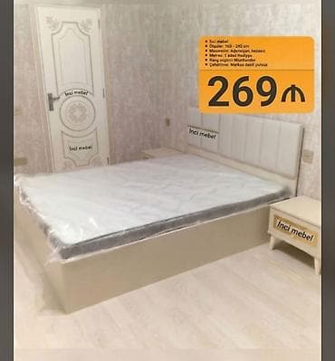 İnci mebel – yataq dəsti - Ölçü: 160 × 200 sm - Məsamə: adaptiv