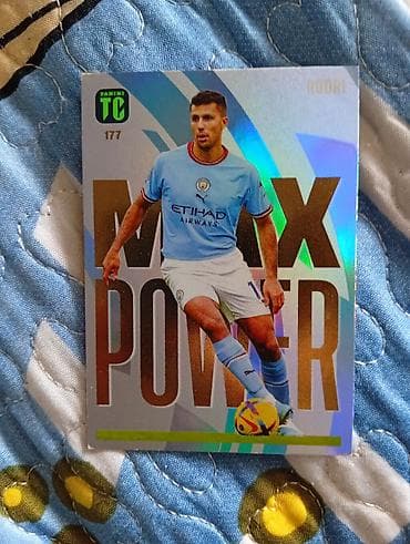 Panini Top Class futbol kolleksiya kartı – “Max Power” (Rodri) - — 1