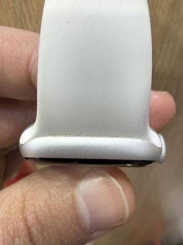 Смарт браслеты: Смарт часы, Apple, Водонепроницаемый, цвет - Серебристый — 3