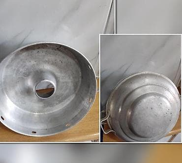 Alüminium keks qabi Qapaqli bişirmə qabı – mərkəzi borulu Məhsul