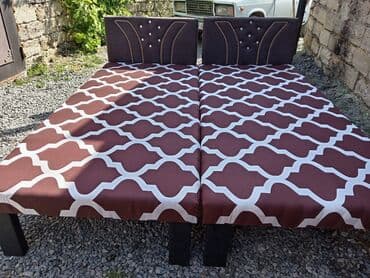 Peçlər və kaminlər: Təzə çarpayılar. 1 nəfərlik çarpayılar 50 manat. 2 nəfərlik taxt 100 — 9