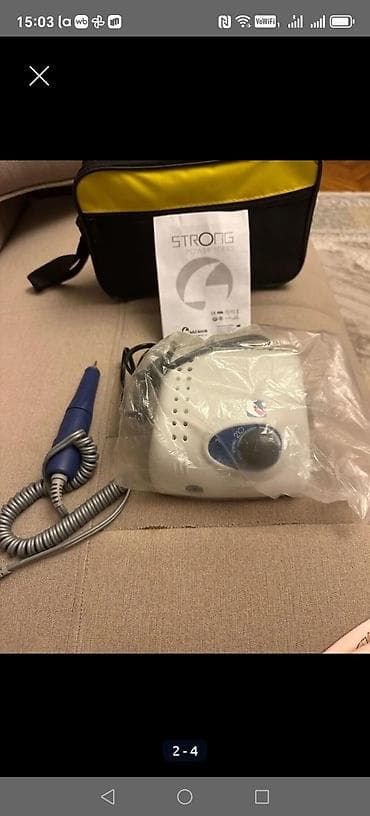 Moyka avadanlığı: Strong 210 – manikür, pedikür və süni dırnaqların korreksiyası üçün — 4