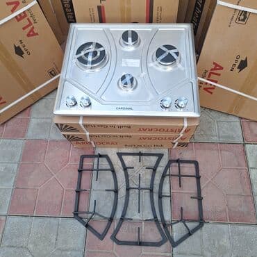 Plitələr və bişirmə panelləri: Plitə Qazlı, Quraşdırılan, Yeni — 6