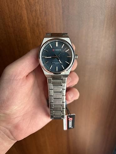 ayaqqabilar kisi: Yeni, Qol saatı, Curren, rəng - Gümüşü — 2