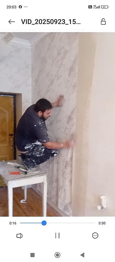 venera muhafize sirketi: Aboy ustası malyar ustası emusiya şpoklyovka ustası işleri — 8