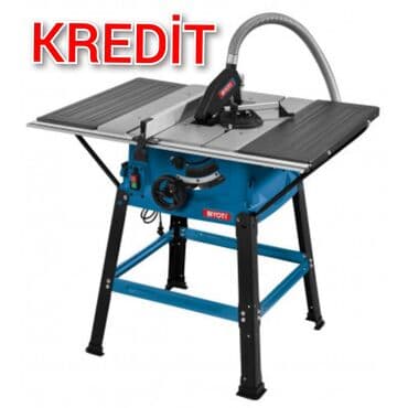 Kredi̇t tək şəxsiyyət vəsiqəsi ilə 
mişarlı dəzgah biyoti. 1800w