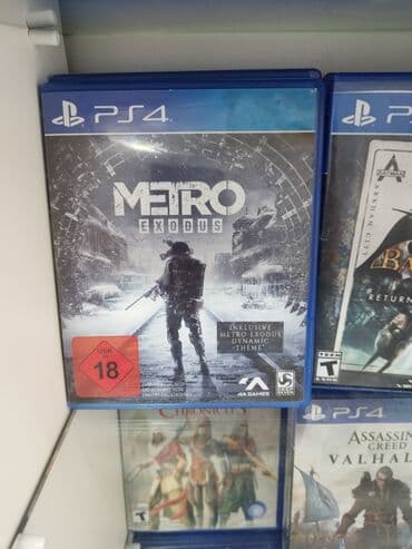 playstation 4 icaresi: Metro Exodus Oyun diski, az işlənib. 🎮Playstation 3-4-5 original oyun — 1