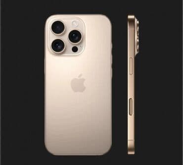 iphone 12 pro max 128: IPhone 16 Pro, Desert Titanium, Zəmanət — 1