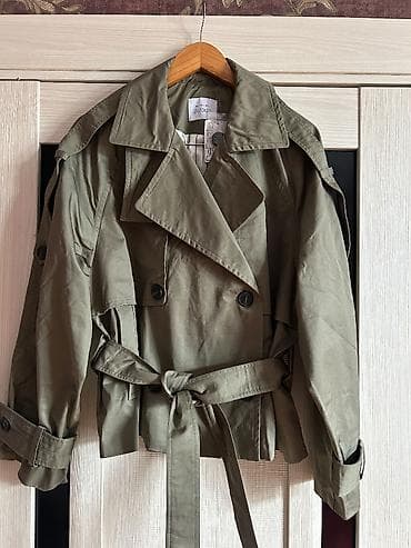 cins kurtka: Palto, Defacto, L, rəng - Yaşıl — 4