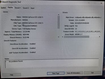 sazz problem: I3 10th
16 ram
gtx 1050 ti 4gb
qiymətdə endirim mümkündü — 9