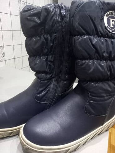 qadin botlari: Ölçü: 38, rəng - Göy, İşlənmiş — 3