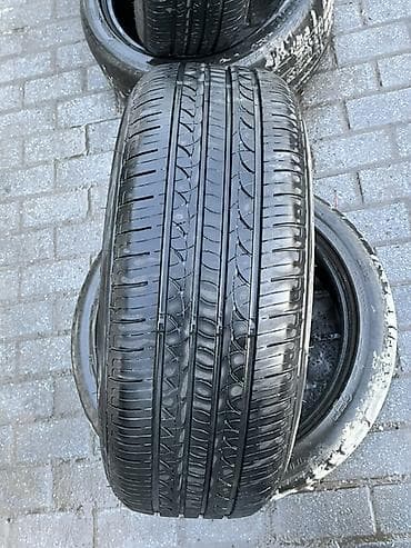 215 r13 teker: Mercedes-Benz orijinal yüngül lehimli disk + şin komplektı Teze — 3