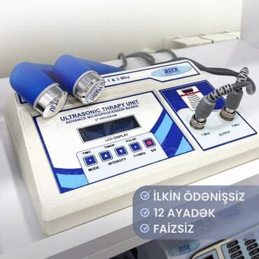 fizioterapiya aparati: Fizioterapiya aparatları Fonoforez aparatı 2 başlıqlı 1 & 3 MHz — 1