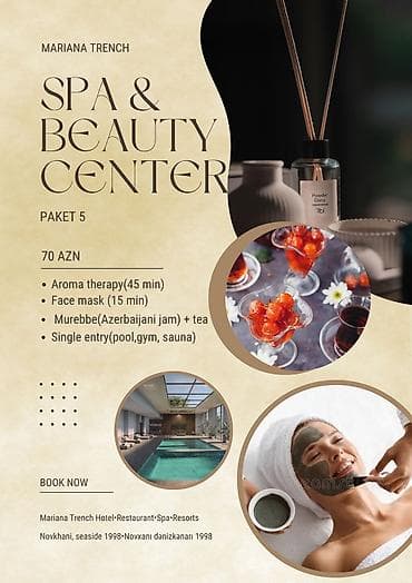 наливной пол в баку: Mariana Trench Spa & Beauty Center – Novxanı, dənizkənarı 1998 — 5