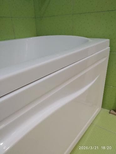 hamam vanası: SONA QƏDƏR OXU. Akril vanna – ön paneli ilə birlikdə - Material — 3