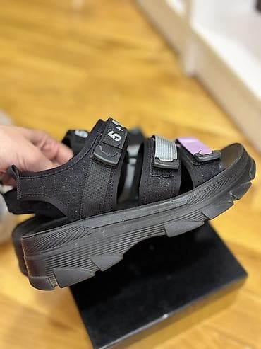 bas: Unisex idman sandal - Brend: XINFUO (iç tabanda yazı) - Rəng: qara — 2