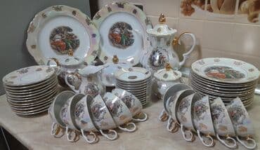 элитные 3 комнатные квартиры: Çay dəsti, Farfor, 12 nəfərlik — 2