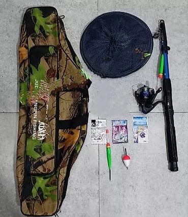 su altı ov: Balıqçılıq üçün tam set Məzmun: - Teleskopik qamış (spin) və — 1