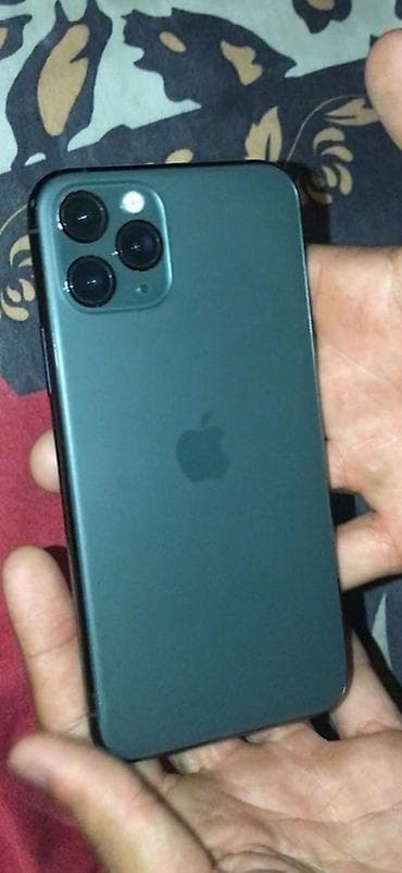 ipone 14 pro max: IPhone 11 Pro, 64 GB, Matte Midnight Green, Simsiz şarj — 2