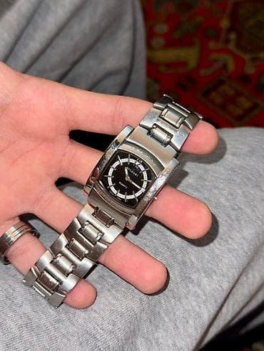 Смарт браслеты: Б/у, Наручные часы, Bulgari, цвет - Черный — 4