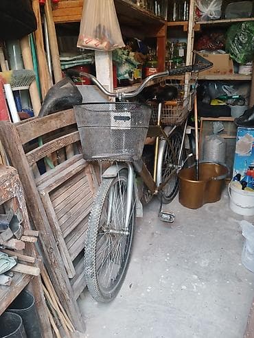 Городские велосипеды: Şəhər/daşıma tipli velosiped - Rahat yüksək sükan və yumşaq oturacaq — 2